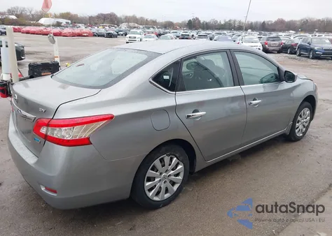 2014 Nissan Sentra Fe+ S/Fe+ Sv/S/Sl/Sr/Sv z USA, uszkodzony, nr VIN 3N1AB7APXEY262353